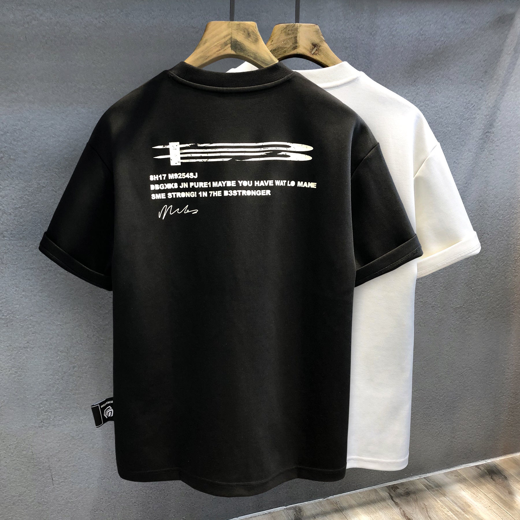 American half-sleeve T-shirt for men