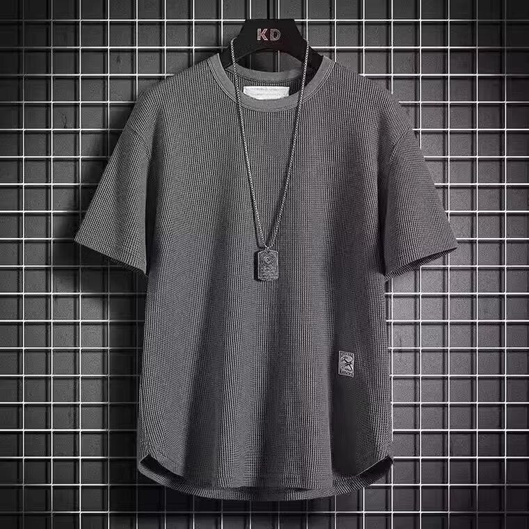 Hong Kong style short-sleeved shirt