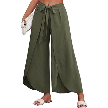 Womens Linen Trousers