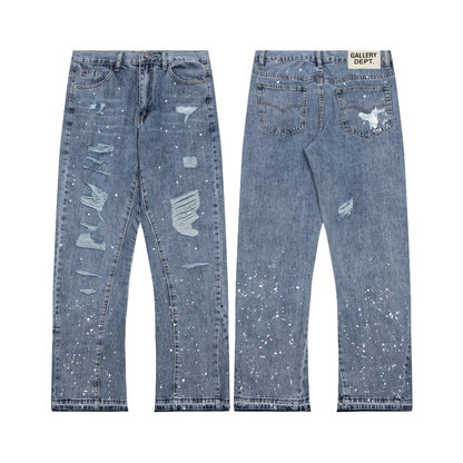 Men's flared jeans