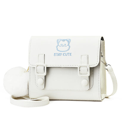 Love Heart Little Bear Shoulder Sling Bag