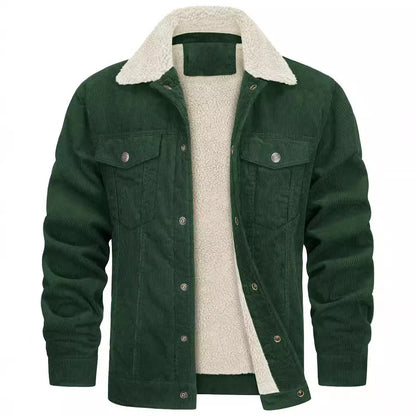 Mens Corduroy Jacket with Wool Liner