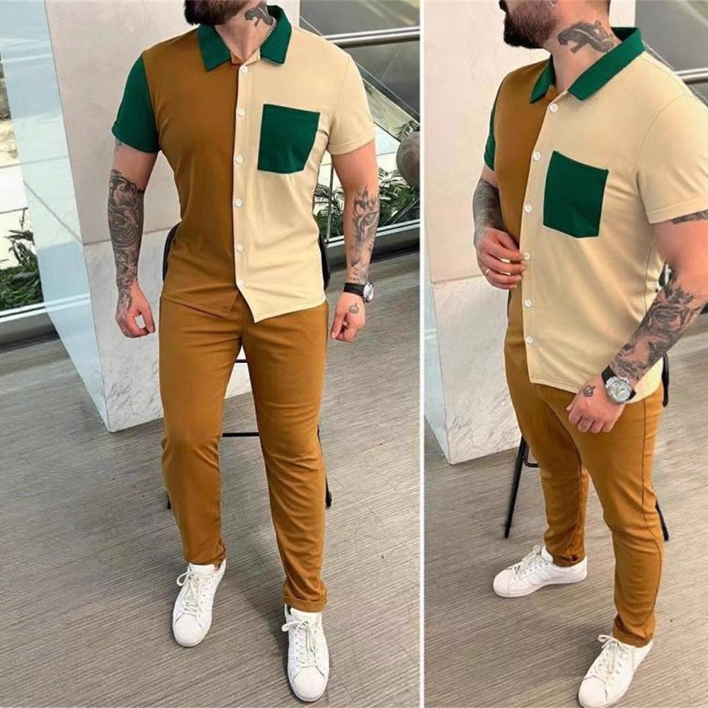 men casual set