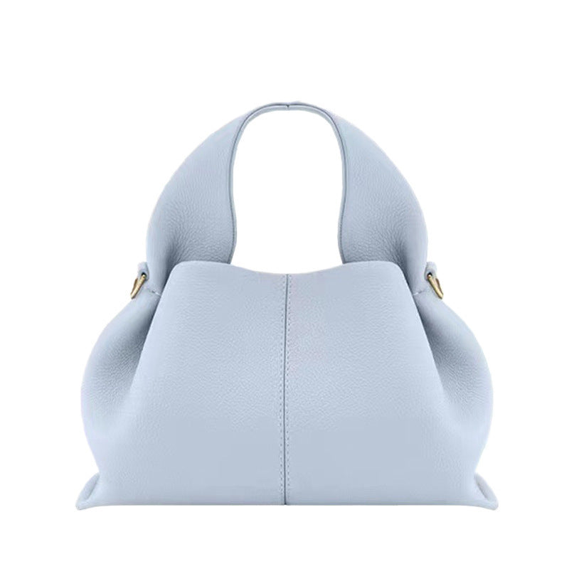 Genuine Leather Cloud Crossbody Bag