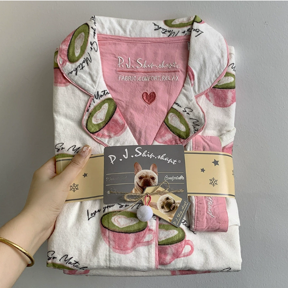 Women's Cotton Brushed Pajama Set