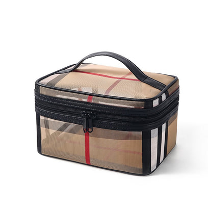 Portable makeup bag storage box