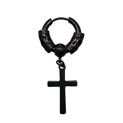 Men's and Women's Earrings Fashion Personality Earclips Retro Style Men's and Women's Exaggerated Earrings