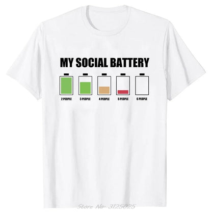 Unisex Style Men's Clothing Oversized T-shirt Humor Quotes F