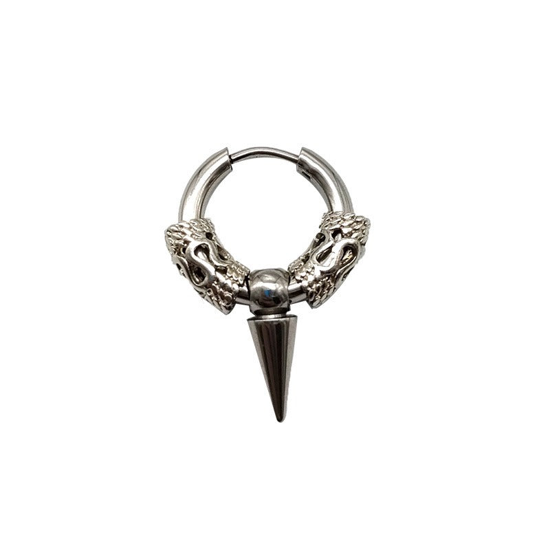 Men's and Women's Earrings Fashion Personality Earclips Retro Style Men's and Women's Exaggerated Earrings