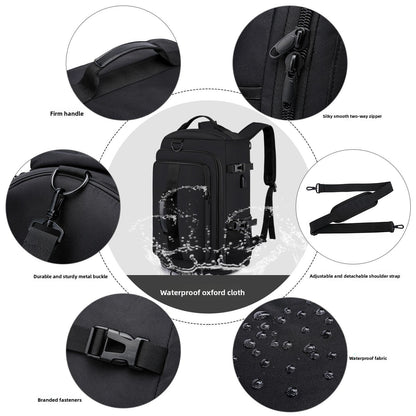 Hiking, travel, and fitness backpack