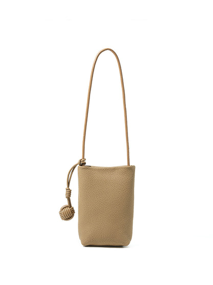 Women's Genuine Leather Crossbody Phone Bag