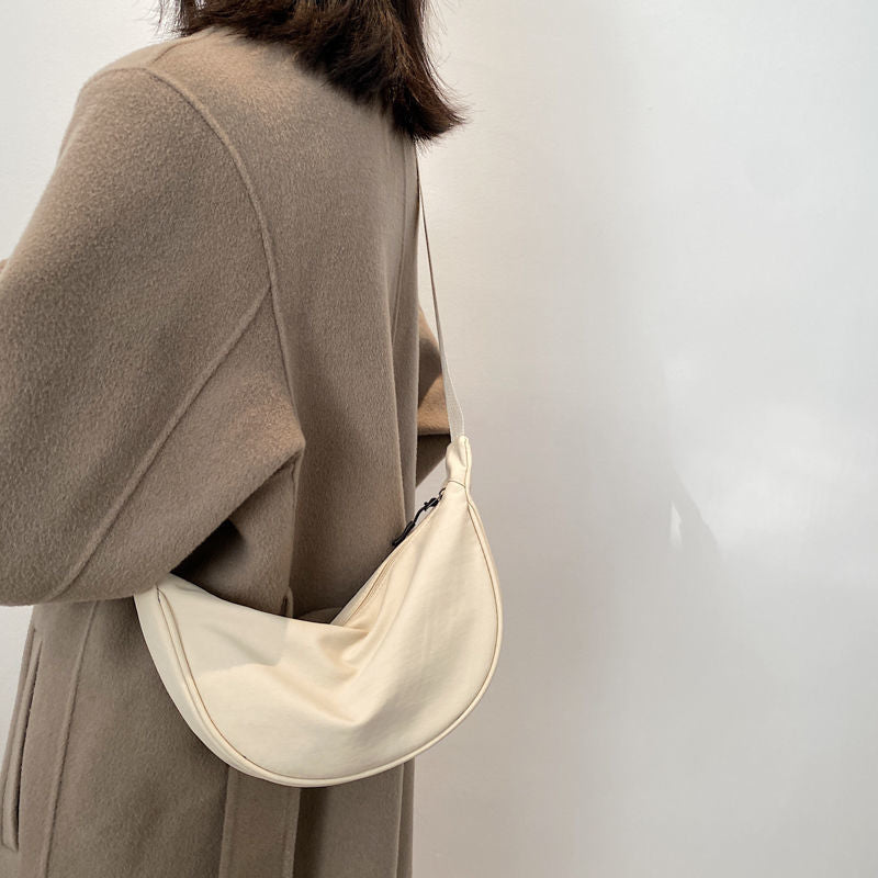 Nylon crossbody bag for women