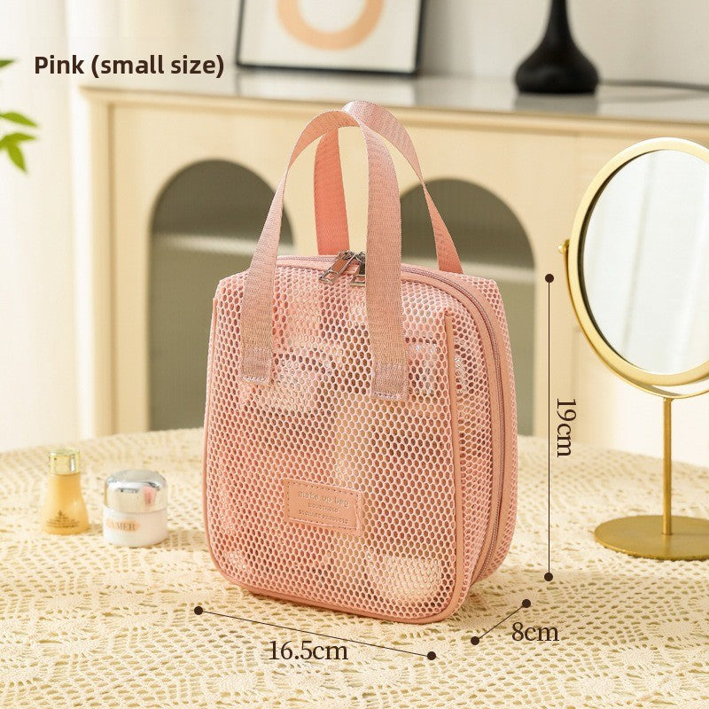Portable makeup bag storage box