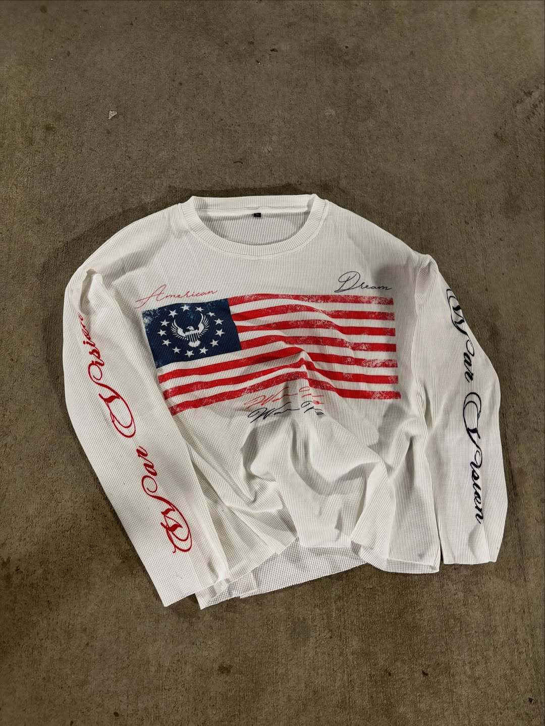 3D Print Street Style Pullover Sweatshirt