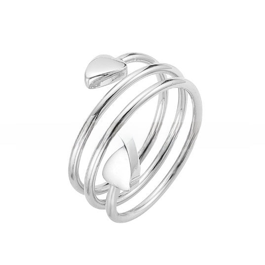 Heart Shaped Magnetic Stainless Steel Ring