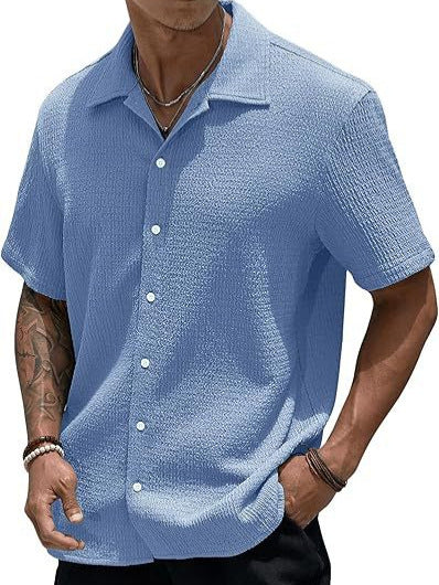 Fashion casual button shirt