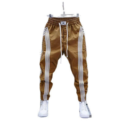 Men's Striped Jogger Casual Pants