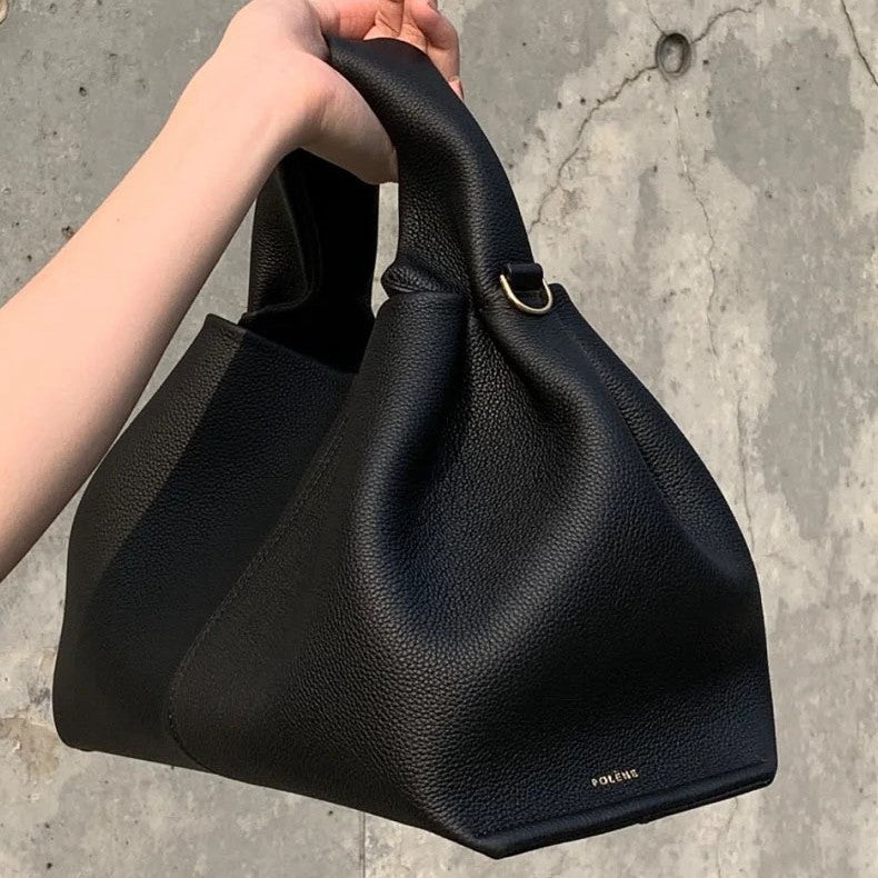Genuine Leather Cloud Crossbody Bag