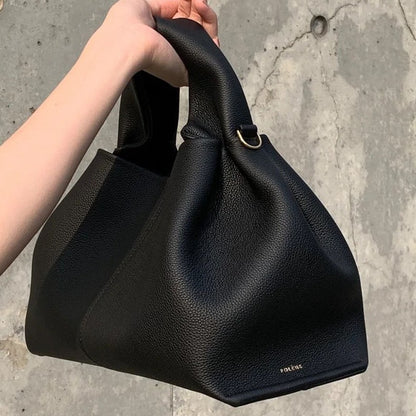Genuine Leather Cloud Crossbody Bag