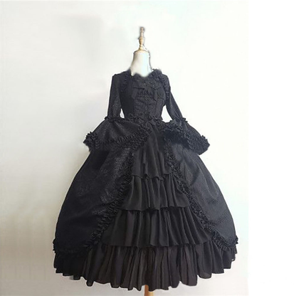 Retro Gothic Court Short Dress