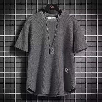 Hong Kong style short-sleeved shirt