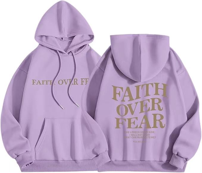 Printed Hoodie Sweatshirt