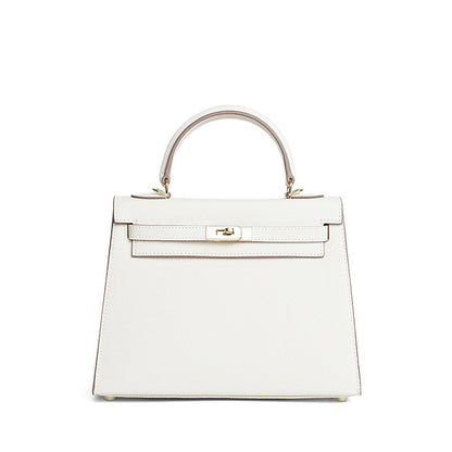 Genuine Leather Mini Kelly Crossbody Bag