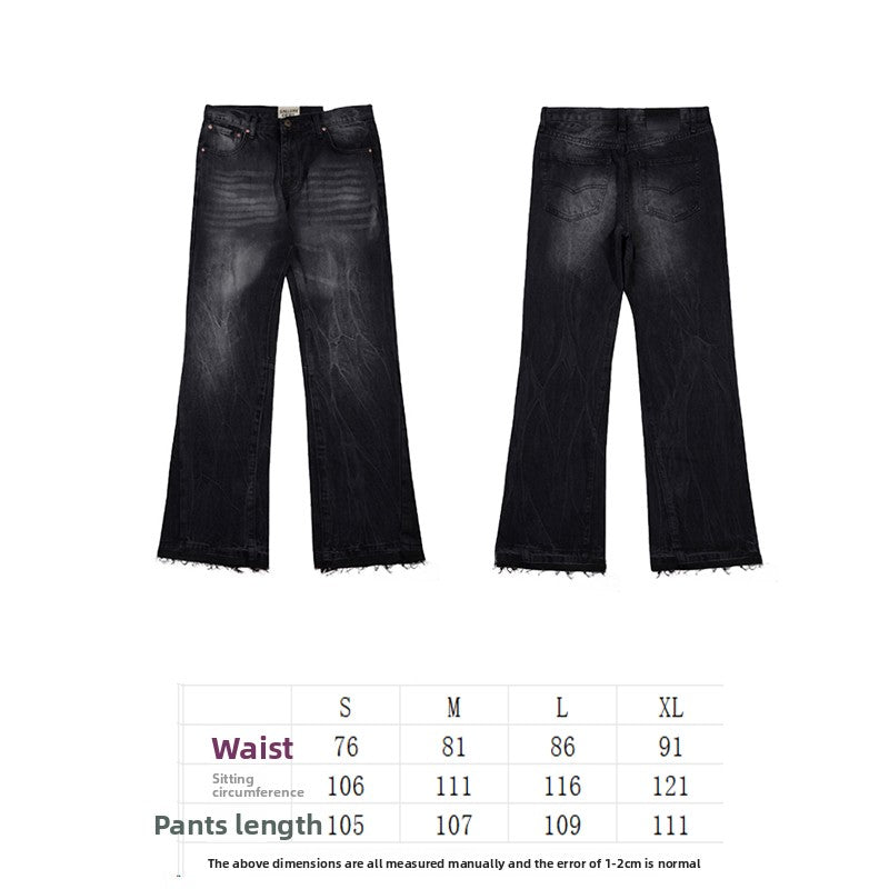 Men's flared jeans
