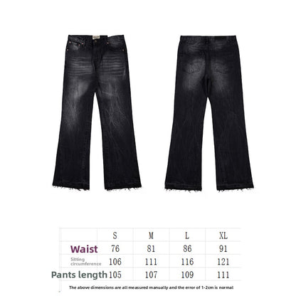 Men's flared jeans