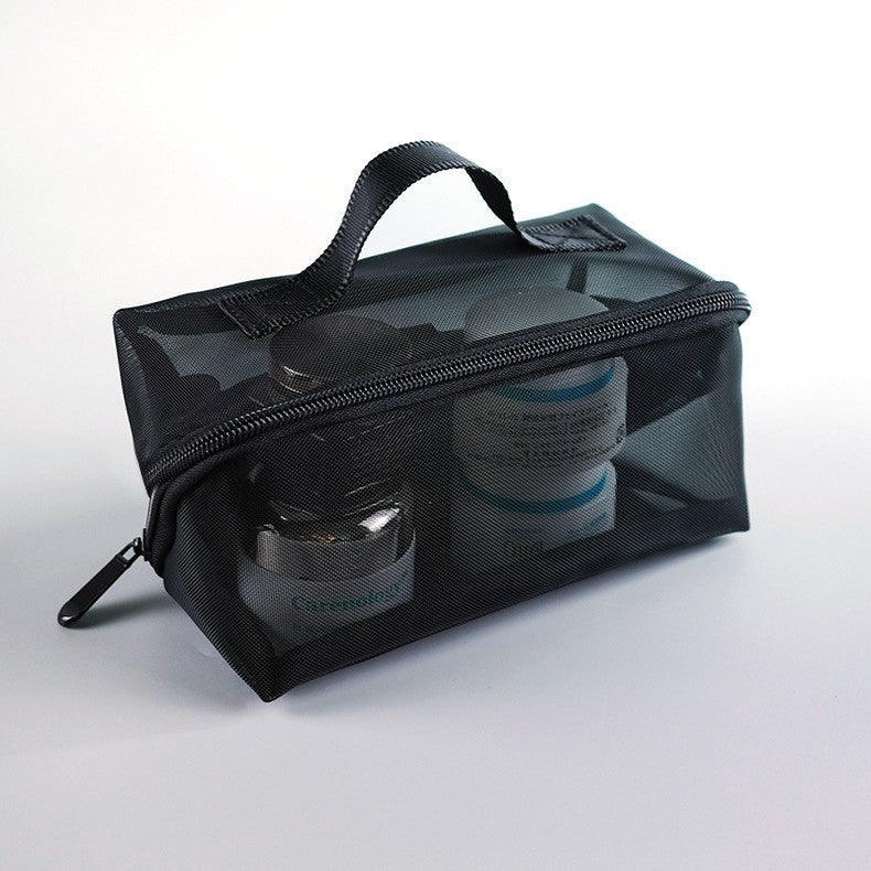 Portable makeup bag storage box
