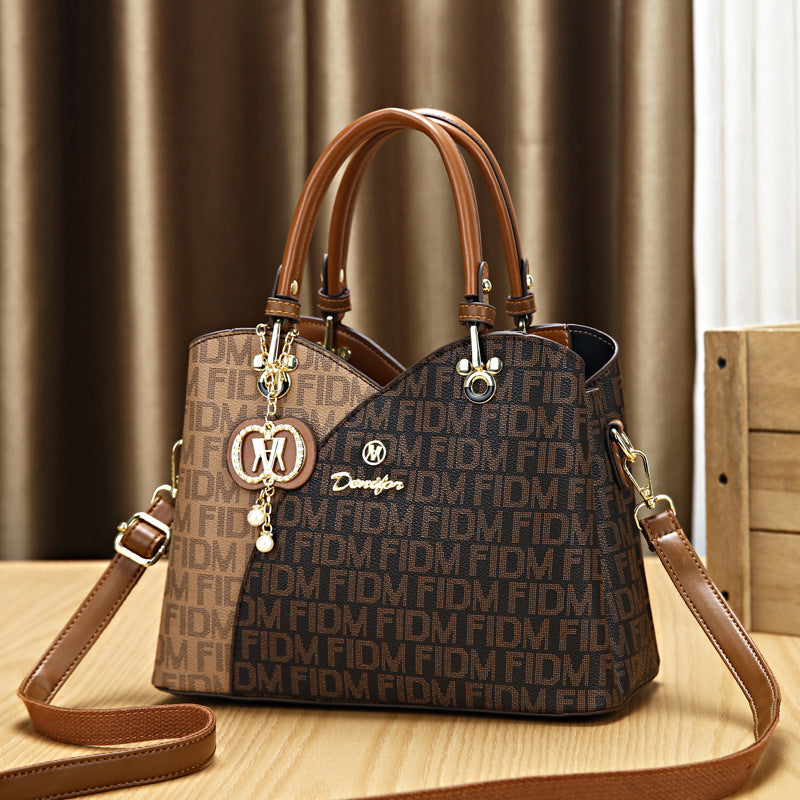 Women PU Leather Crossbody Tote Bag