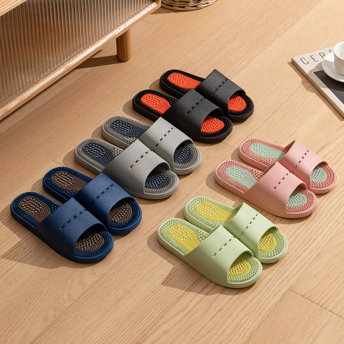 Indoor Home Foot Massage Non-Slip Sandals