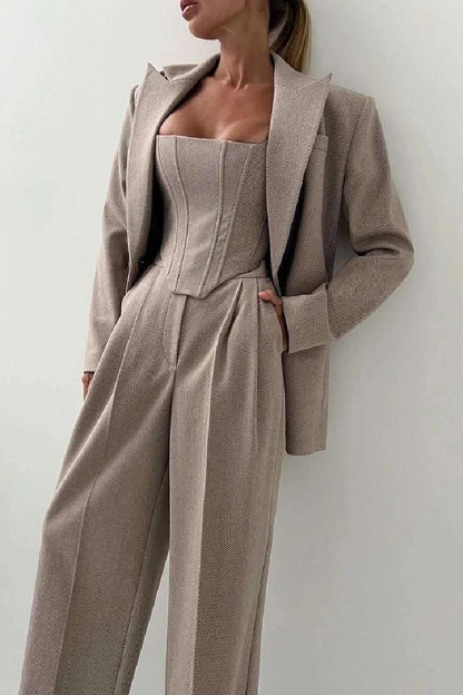Women's Elegant Three-Piece Suit