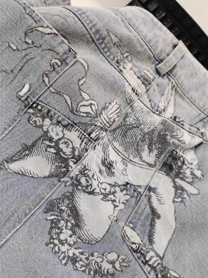 Mens Denim Trousers