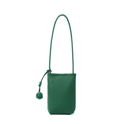 Women's Genuine Leather Crossbody Phone Bag