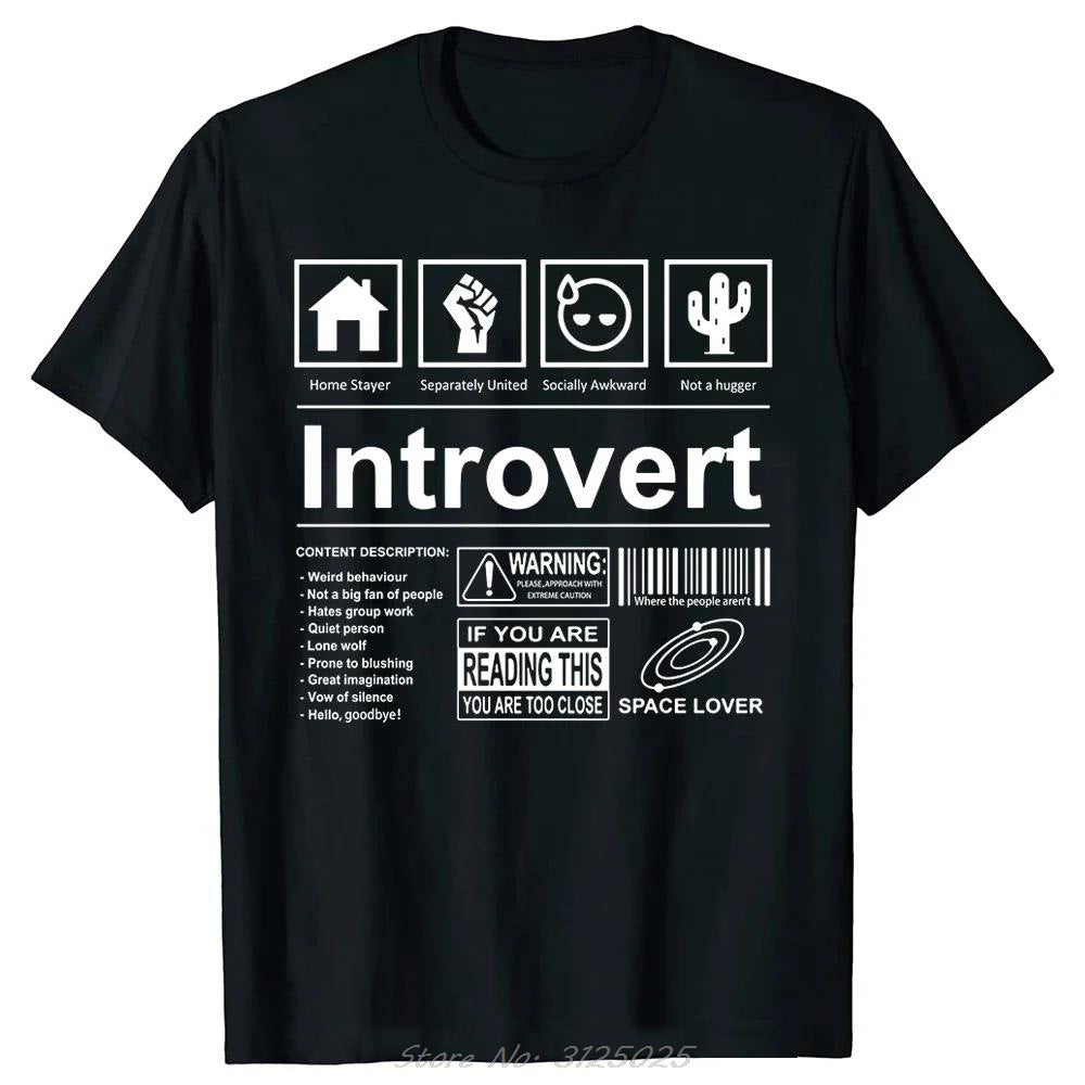 Unisex Style Men's Clothing Oversized T-shirt Humor Quotes F