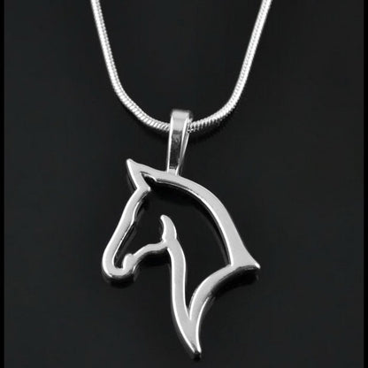 cute animal horse Pendant Necklace For Women fashion dress Clothing Costume Jewelry Accessories