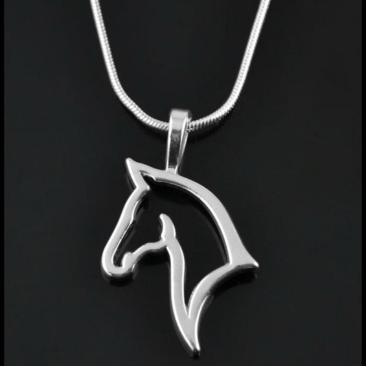 cute animal horse Pendant Necklace For Women fashion dress Clothing Costume Jewelry Accessories