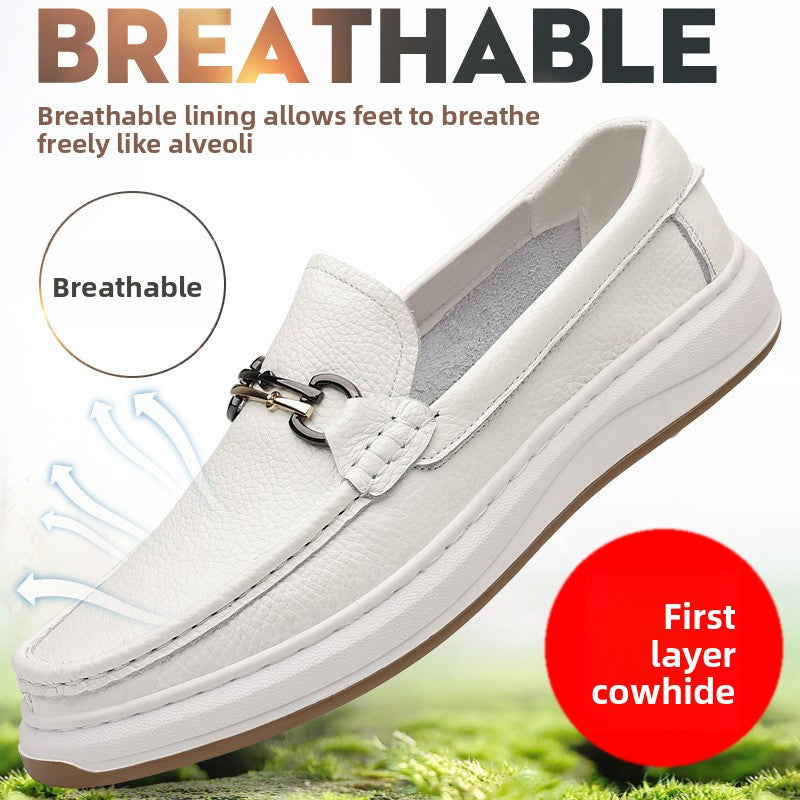 Mens Leather Loafers