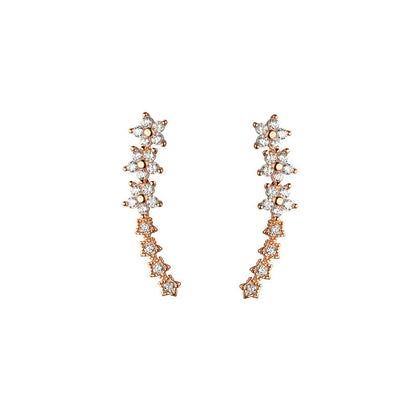 Rhinestone earrings
