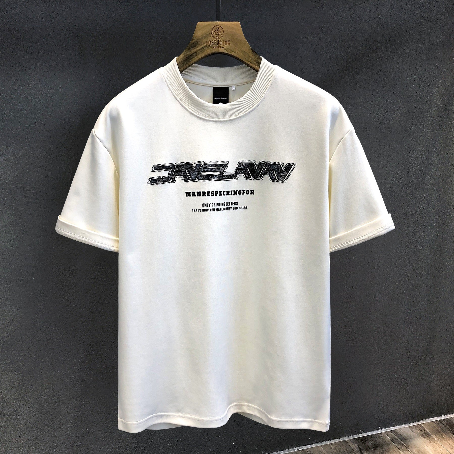 American half-sleeve T-shirt for men