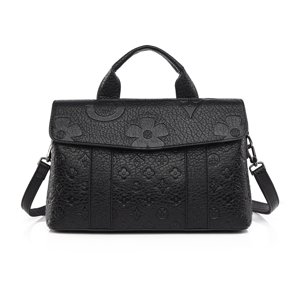 Womens Woven Tote Bag for Work and Commute