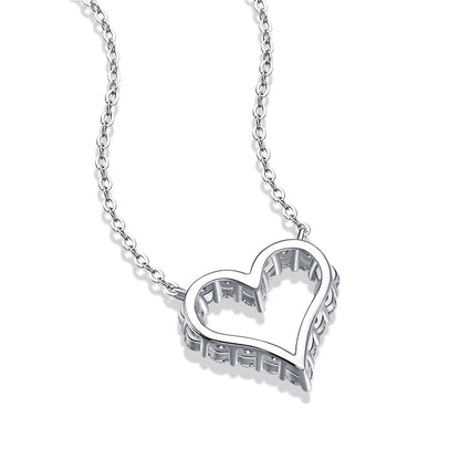 Moissanite Pendant Necklace