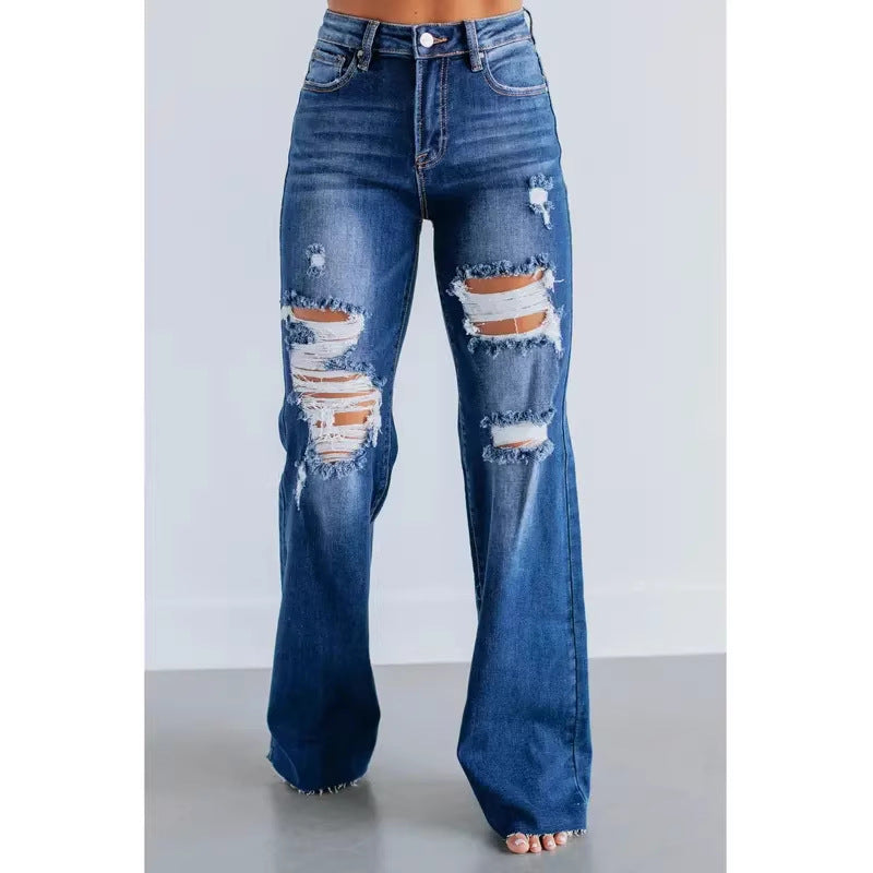 Womens Denim Trousers