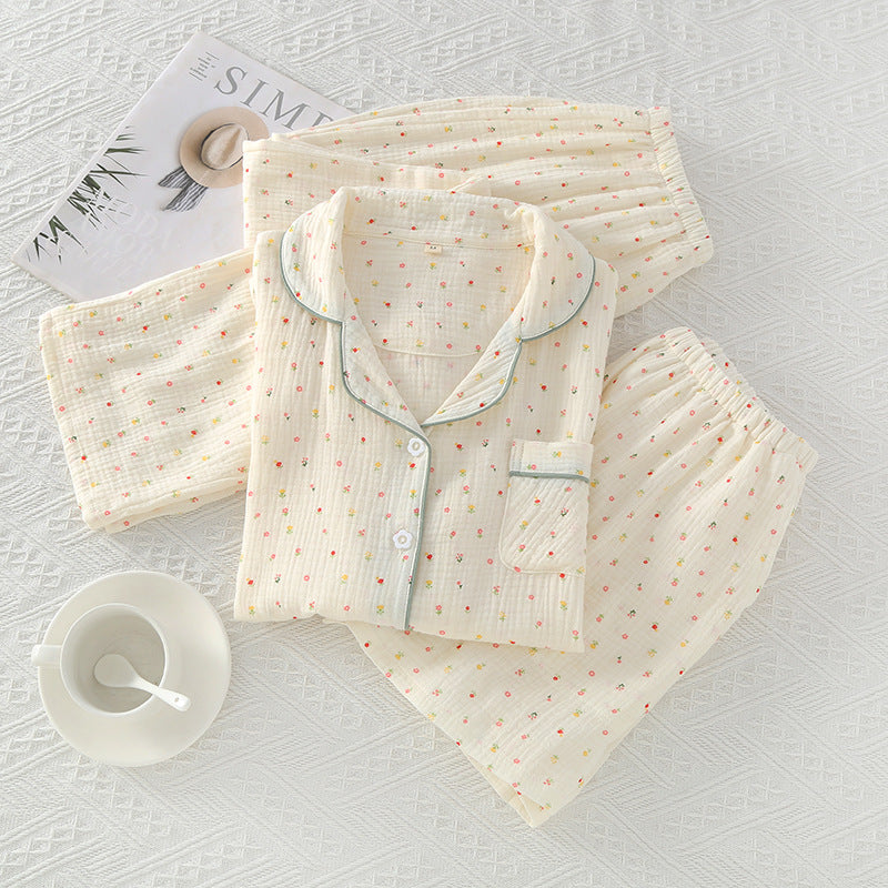 Women's three-piece loungewear set