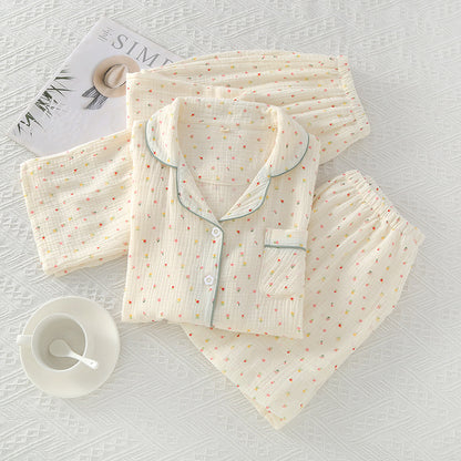 Women's three-piece loungewear set