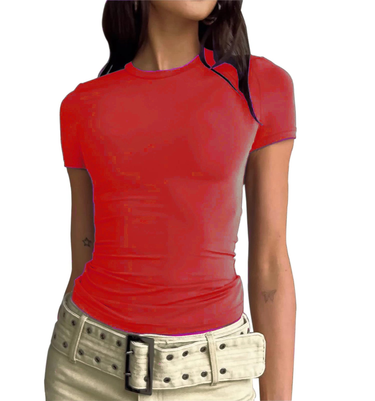 Casual short-sleeved T-shirt