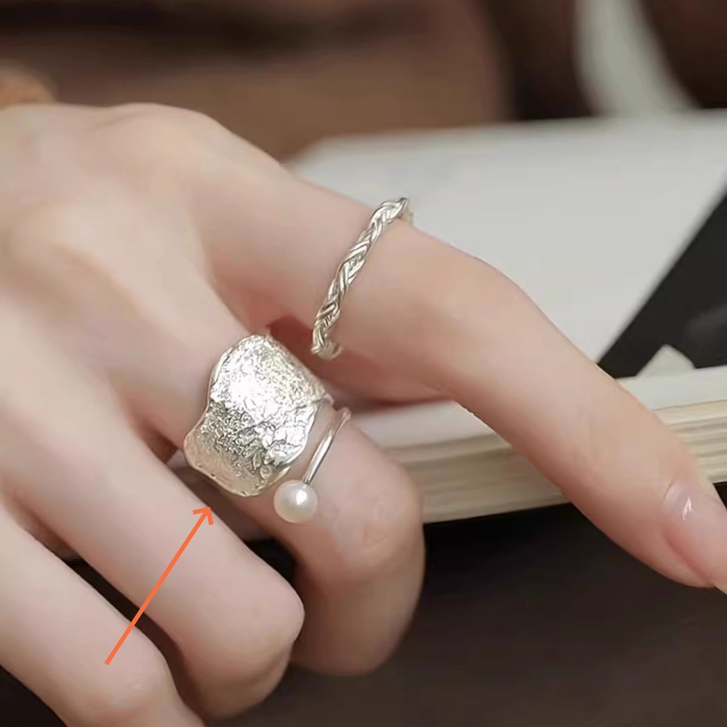 Retro Heavyweight Ring for Women