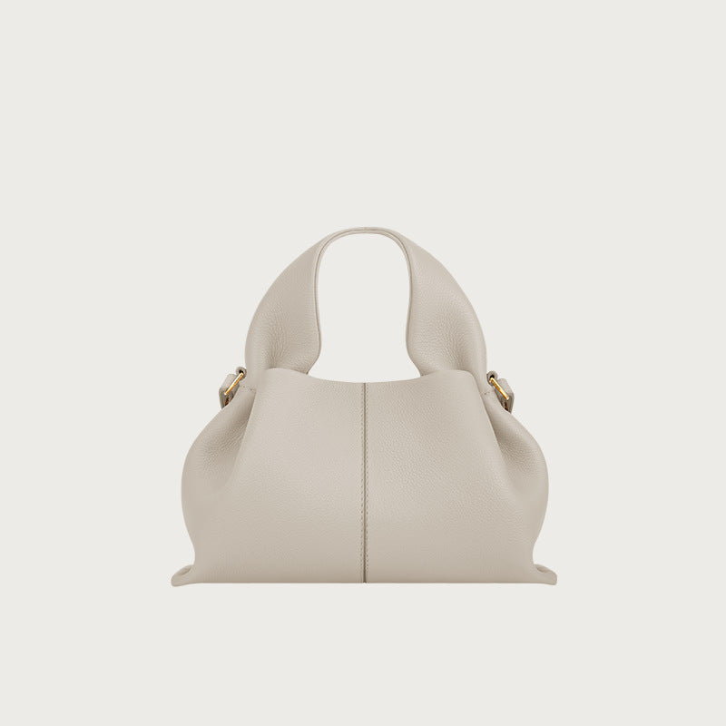 Genuine Leather Cloud Crossbody Bag