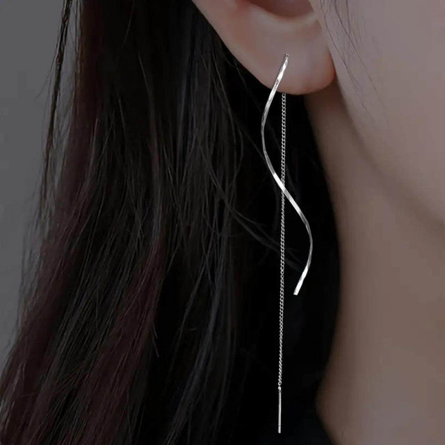 Stainless Steel Geometric Earrings
